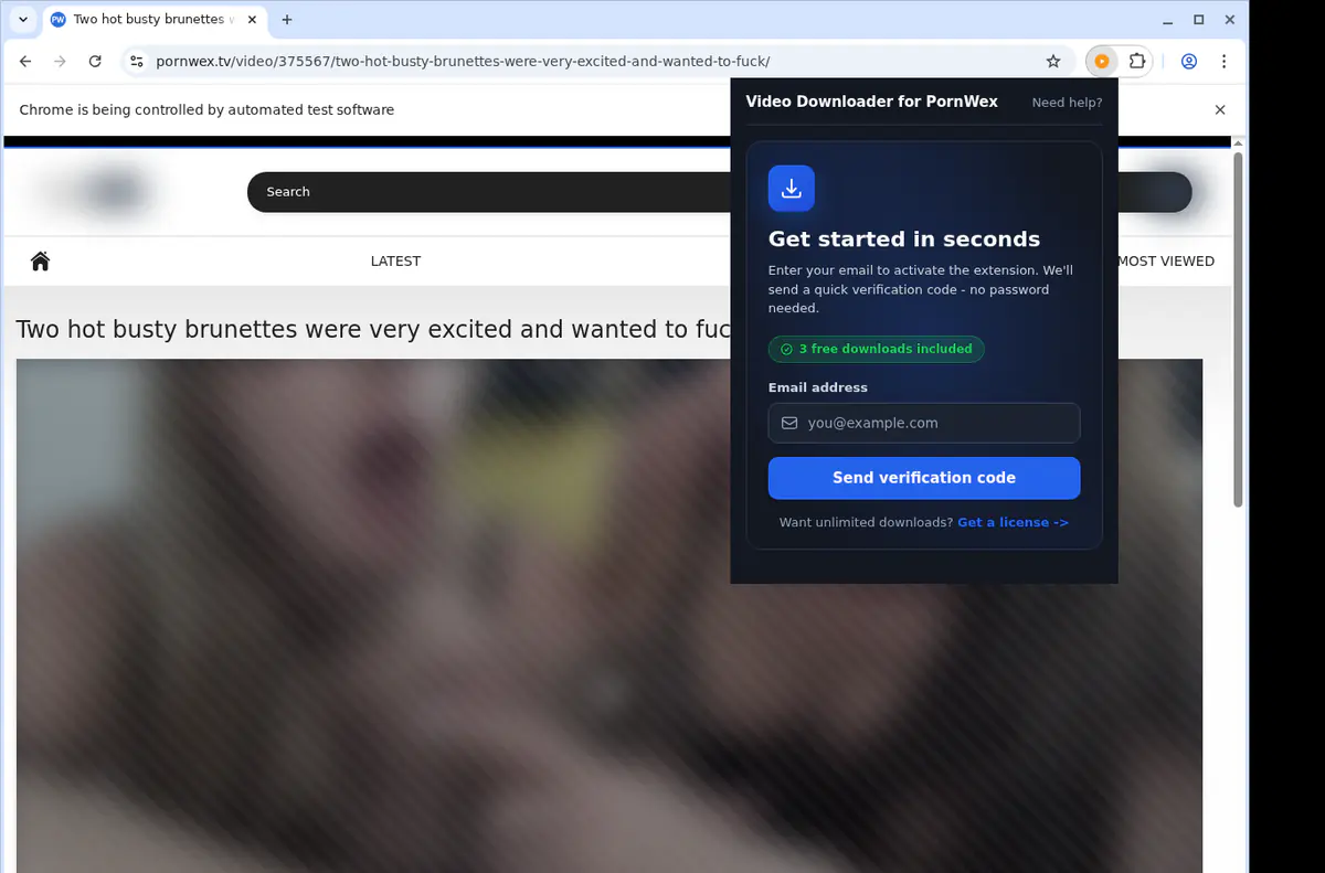 Pornwex Video Downloader screenshot 5